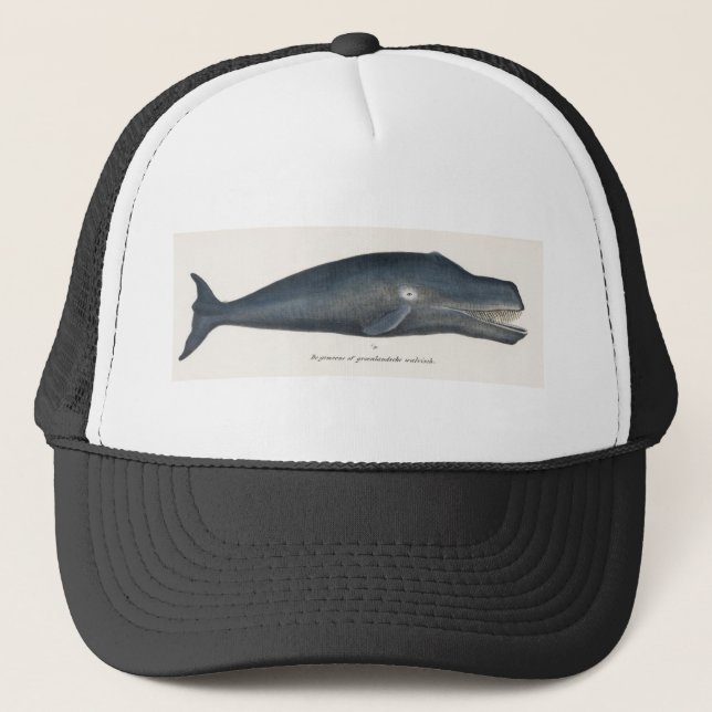 Gorra De Camionero Ballena Bowhead (Anverso)