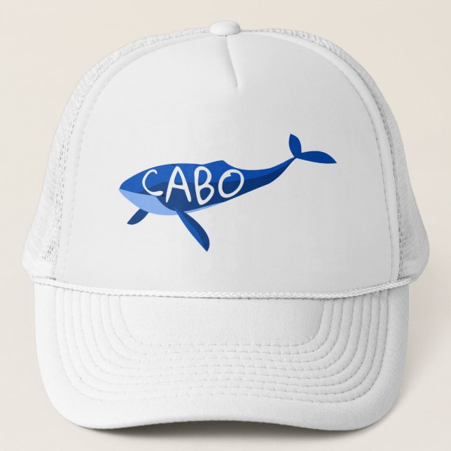 Gorra De Camionero Ballena de Cabo México (Anverso)