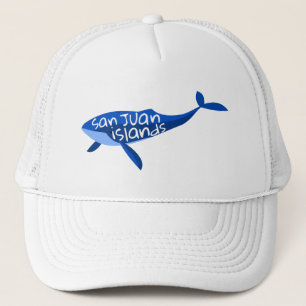 Gorra De Camionero Ballena de las Islas San Juan