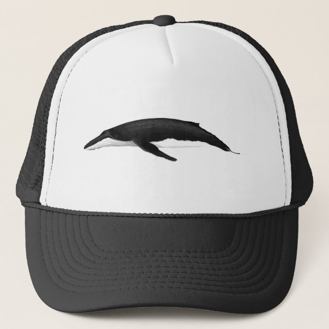 GORRA DE CAMIONERO BALLENA HUMPBACK (Anverso)