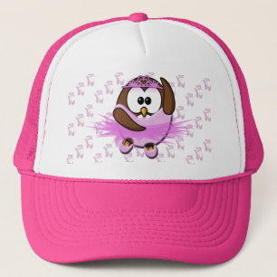 Gorra De Camionero Ballerina owl - purpurina