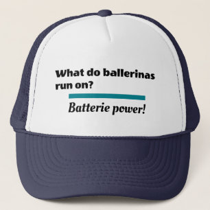 Gorra De Camionero Ballet Ballet Ballet Chiste Batería