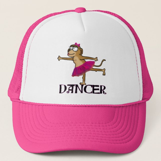 Gorra De Camionero Ballet de mono (Anverso)