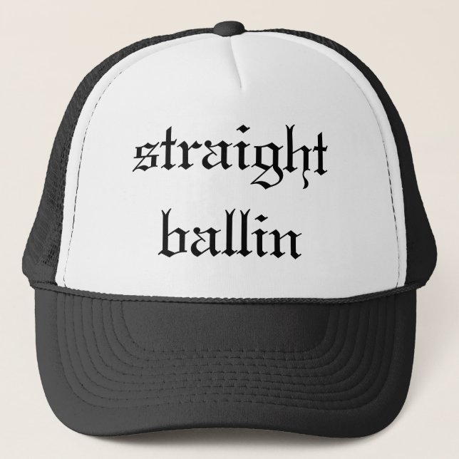Gorra De Camionero ballin recto (Anverso)