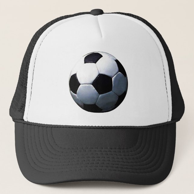 Gorra De Camionero Balón de fútbol (Anverso)