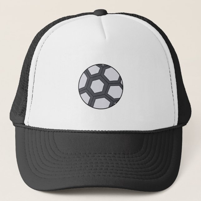 Gorra De Camionero Balón de fútbol (Anverso)