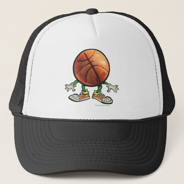 Gorra De Camionero Baloncesto (Anverso)