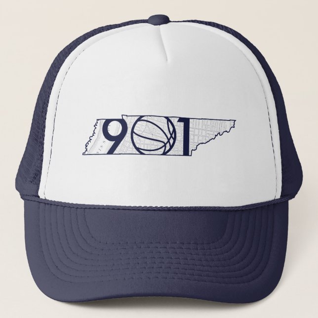 Gorra De Camionero Baloncesto 901 (Anverso)