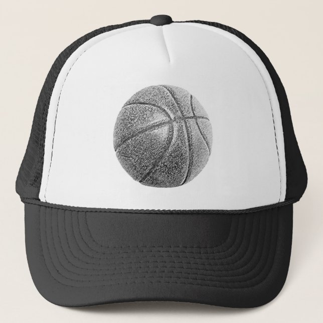 Gorra De Camionero Baloncesto con efecto lápiz (Anverso)
