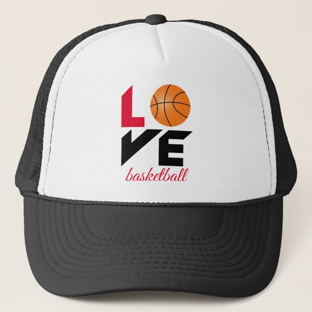 Gorra De Camionero Baloncesto de amor (Anverso)
