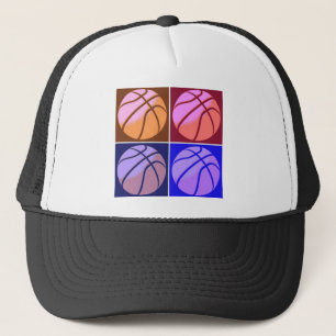 Gorra De Camionero Baloncesto de arte pop
