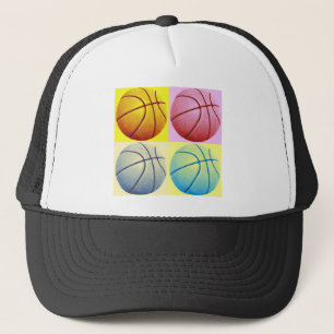Gorra De Camionero Baloncesto de arte pop