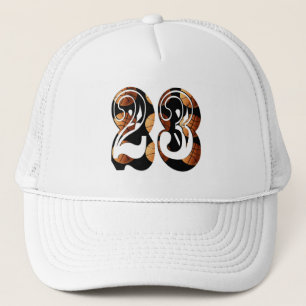 Gorra De Camionero Baloncesto Número 23 Hecho De Baloncesto,