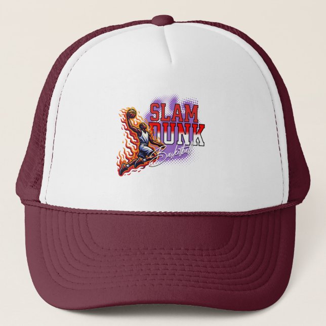 Gorra De Camionero Baloncesto "SLAM DUNK" (Anverso)