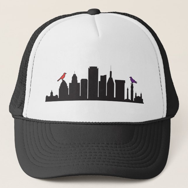 Gorra De Camionero Baltimore Trucker Hat (Anverso)