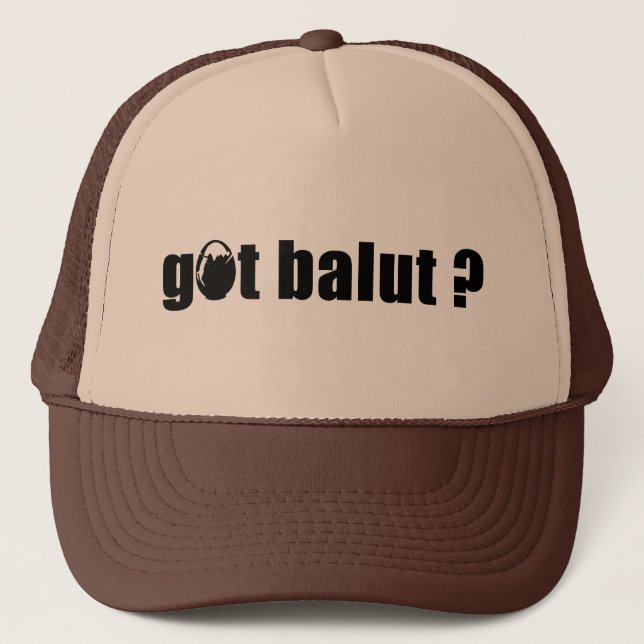 Gorra De Camionero ¿Balut conseguido? (Casquillo) (Anverso)