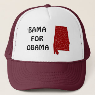 GORRA DE CAMIONERO 'BAMA PARA OBAMA