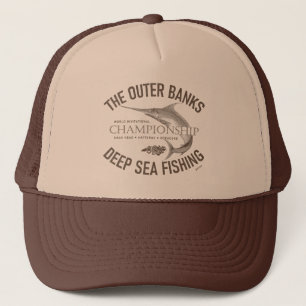 Gorra De Camionero Bancos exteriores Pesca en el mar Profundo OBX Vin