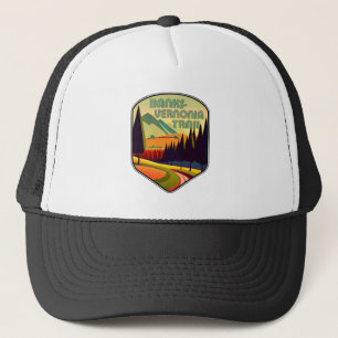 Gorra De Camionero Bancos-Vernonia Trail Oregon Colors