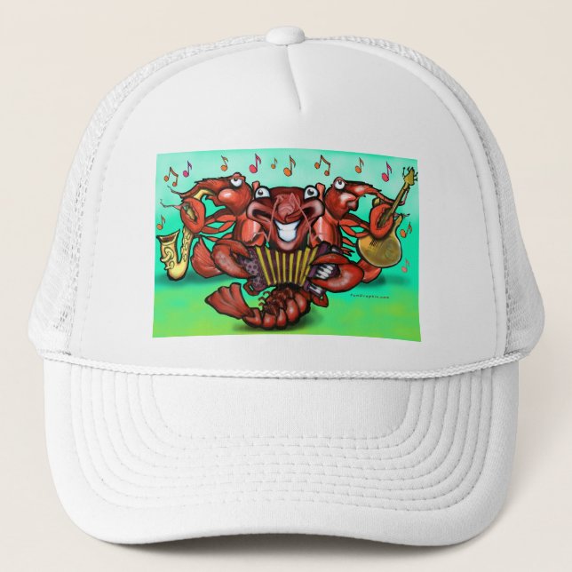 Gorra De Camionero Banda de langostas (Anverso)