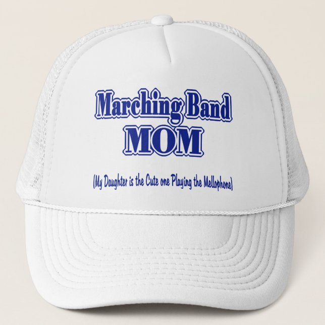 Gorra De Camionero Banda de marcha Mamá/ Mellophone (Anverso)