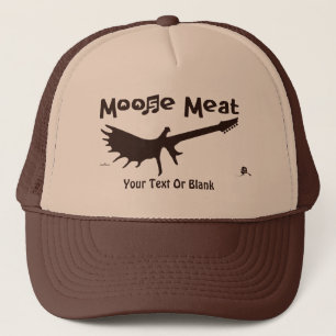 Gorra De Camionero Banda de rock de carne de alce
