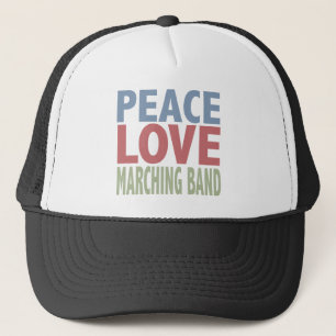 Gorra De Camionero Banda del amor de la paz