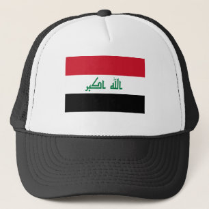 Gorra De Camionero Bandera actual de Iraq