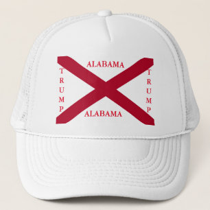 GORRA DE CAMIONERO BANDERA ALABAMA