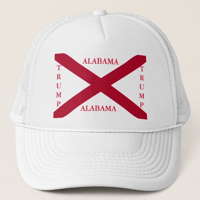 GORRA DE CAMIONERO BANDERA ALABAMA (Anverso)