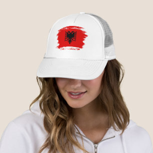 Gorra De Camionero Bandera albanesa