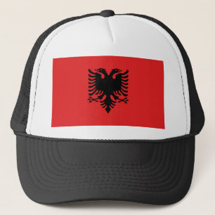 Gorra De Camionero Bandera albanesa