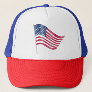 GORRA DE CAMIONERO BANDERA AMERICANA