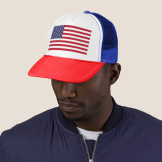 Gorra De Camionero Bandera Americana Clásica