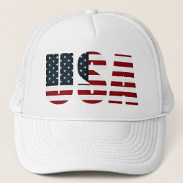 Gorra De Camionero bandera americana - los E.E.U.U.