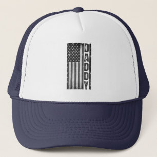 GORRA DE CAMIONERO BANDERA AMERICANA, PAPÁ, REGALO DEL DÍA DEL PADRE,