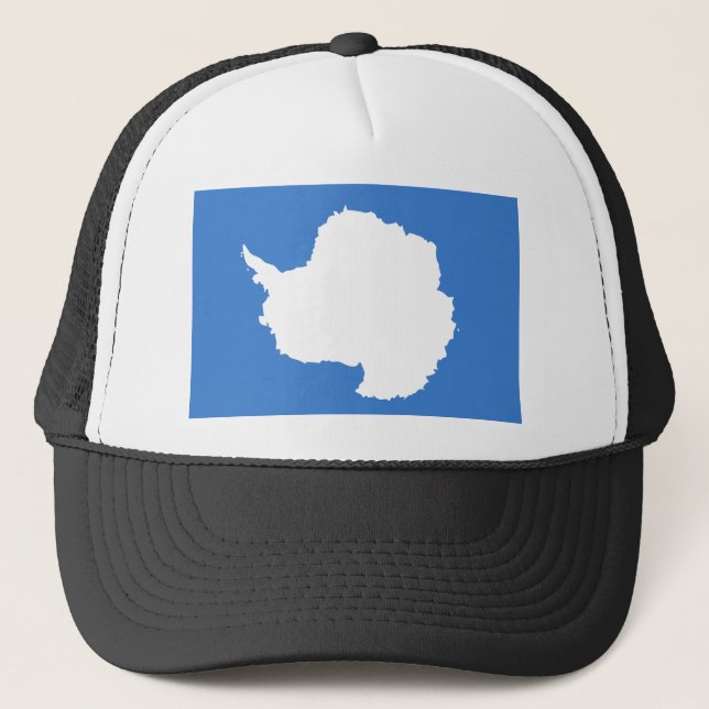Gorra De Camionero Bandera antártica (Anverso)