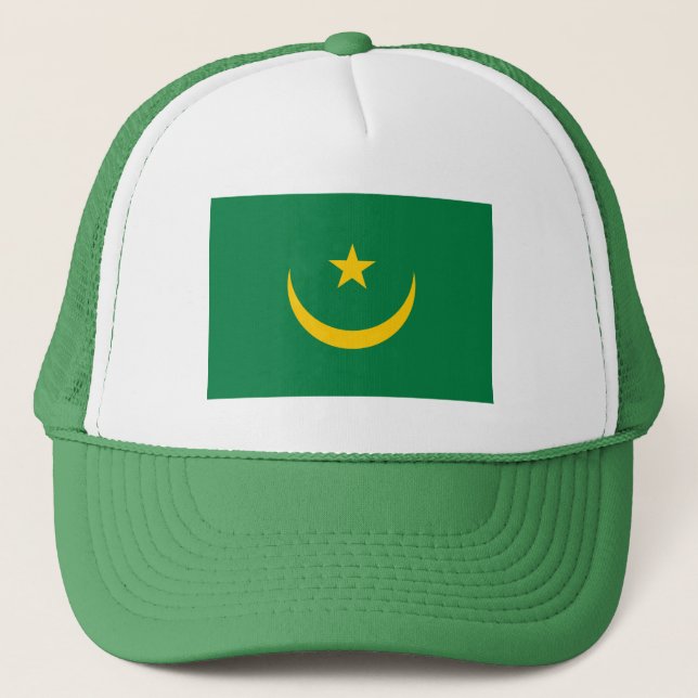 Gorra De Camionero Bandera antigua de Mauritania (Anverso)