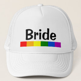 Gorra De Camionero Bandera arcoiris boda