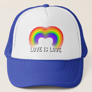 Gorra De Camionero Bandera arcoiris Orgullo e igualdad amor es amor