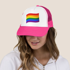 Gorra De Camionero Bandera arcoiris Orgullo gay LGBT el amor LGBTQ es