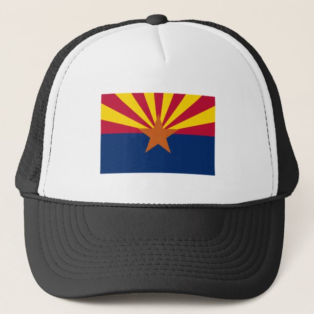 GORRA DE CAMIONERO BANDERA ARIZONA (Anverso)