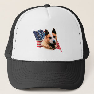 Gorra De Camionero Bandera australiana del perro del ganado