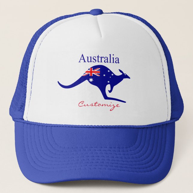 Gorra De Camionero Bandera australiana Thunder_Cove (Anverso)