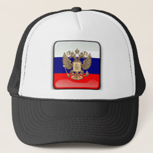 Gorra De Camionero Bandera brillante rusa