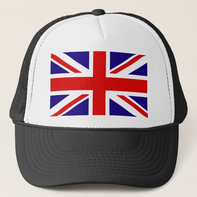 Gorra De Camionero Bandera BRITÁNICA (Anverso)