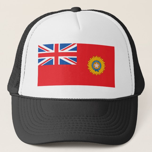 Gorra De Camionero Bandera británica de la India (Anverso)