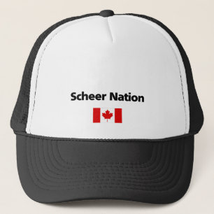 Gorra De Camionero Bandera canadiense conservadora de la nación Andre