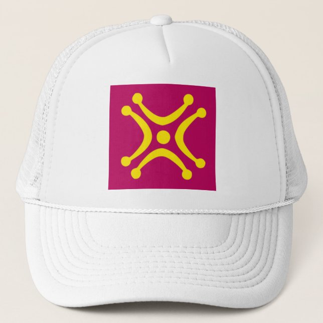 Gorra De Camionero Bandera cántabra de Lábaru (Anverso)