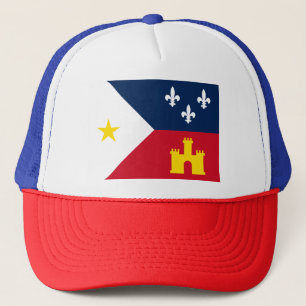 Gorra De Camionero Bandera de Acadiana